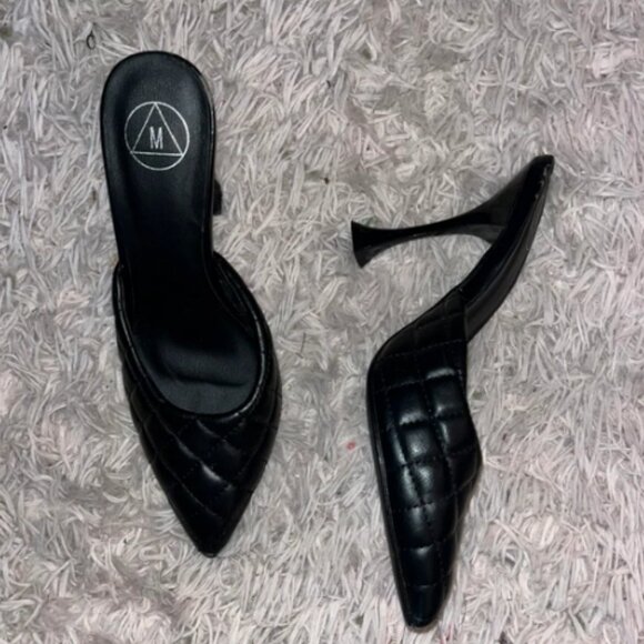 No Boundaries Shoes - High heel mules